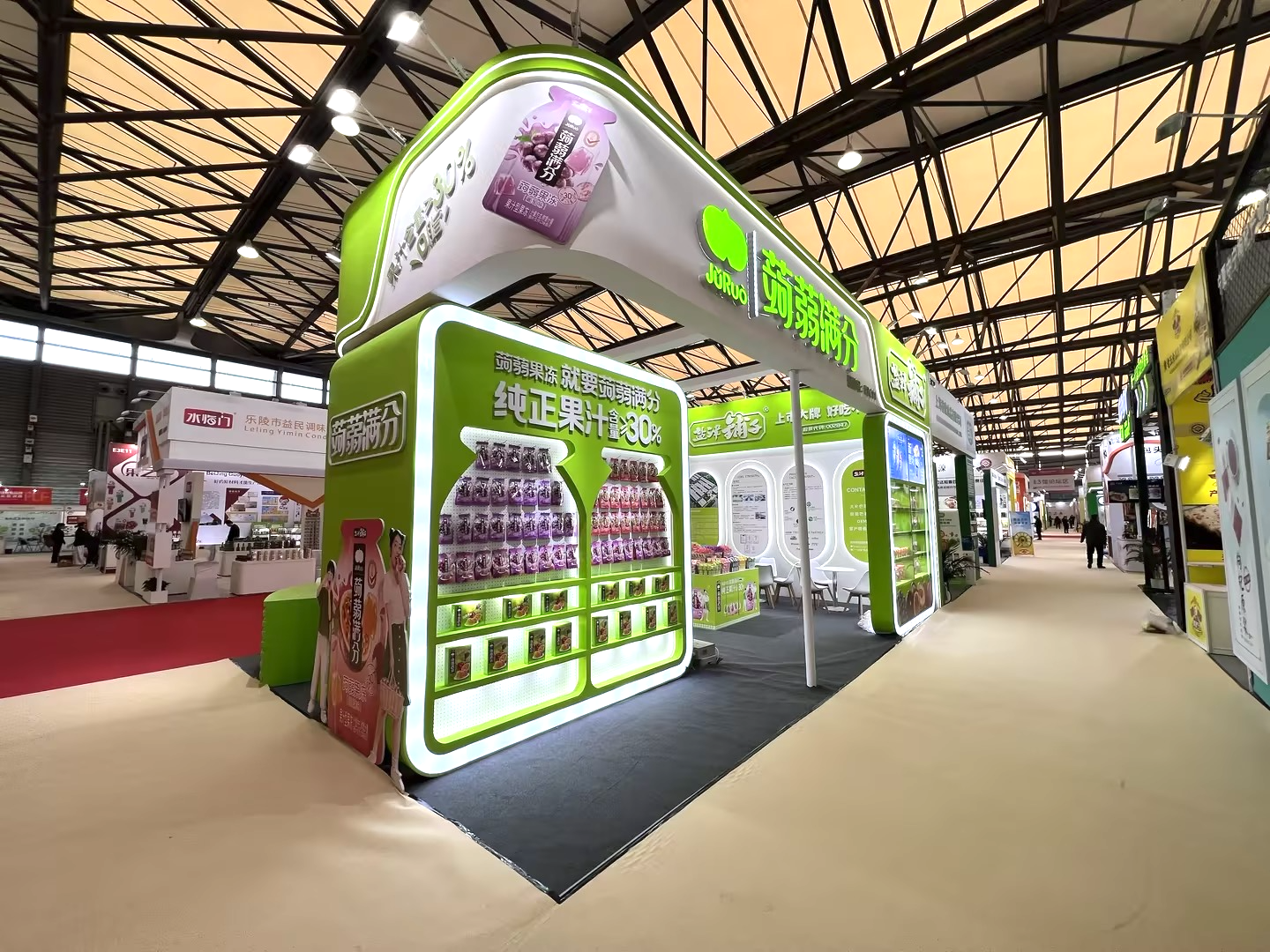 盐津铺子参加第十六届全球自有品牌产品亚洲展 盐津铺子参加第十六届全球自有品牌产品亚洲展